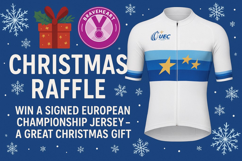 Braveheart Cycling Fund Christmas Raffle Winner!